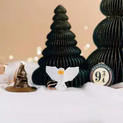 Figurine Harry Potter christmas decoration set (3)